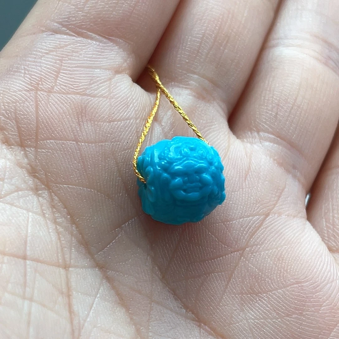 未镶嵌绿松石颈饰