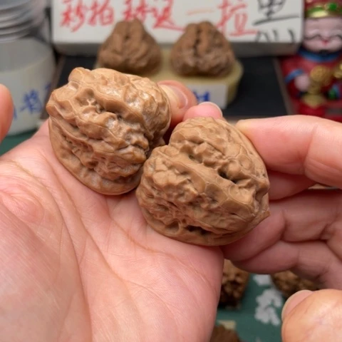 【闪购商品】把件文玩核桃꧁***꧂38三角蛙