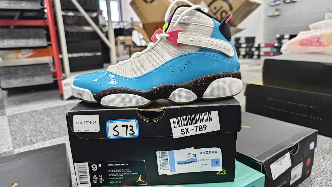 nike aj16白蓝糖果 43码 全新原盒 11.27 guai S73