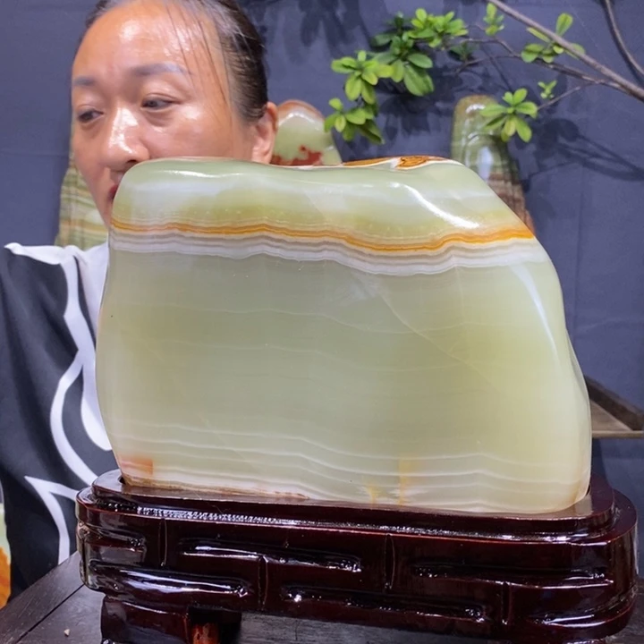 石材精品古青石摆件