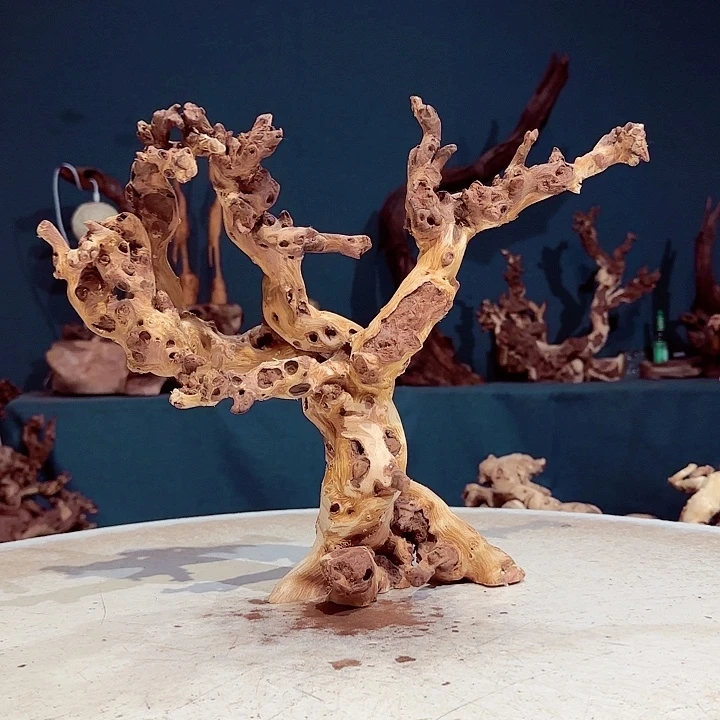 怡***厂木924金丝红木羊蹄甲半成品