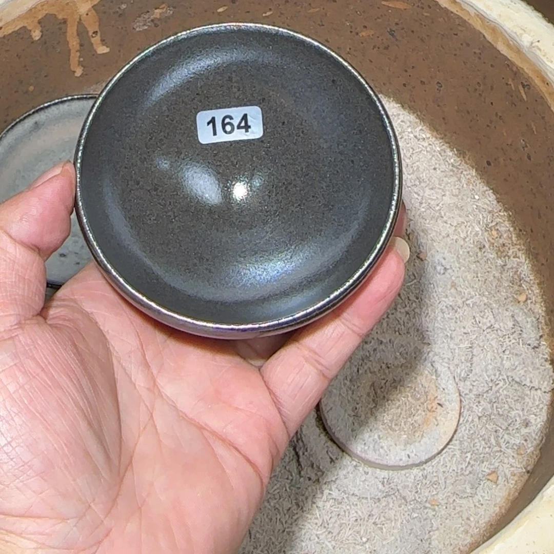 茶盏焦源柴烧自然还原164