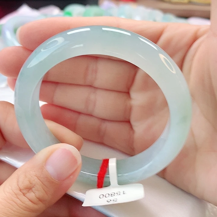 未镶嵌手镯翡翠56正