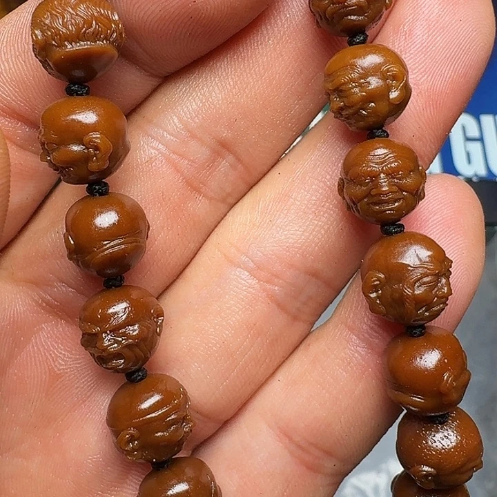 橄榄核手串我的小