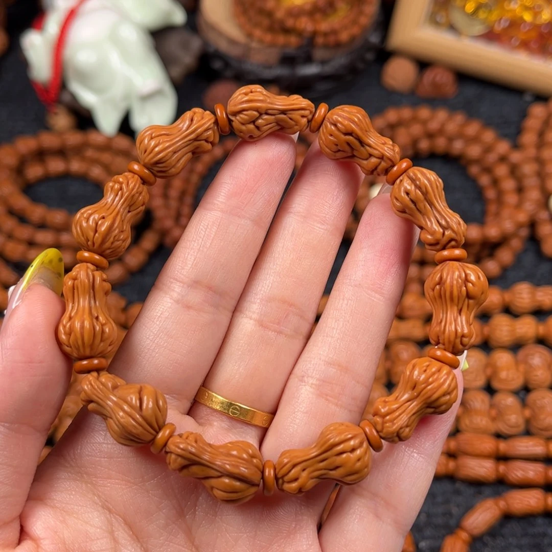 手串桃核A6链接手串