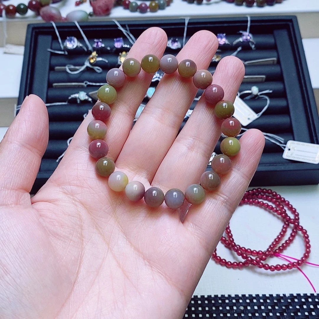 玛瑙/玉髓手链未镶嵌