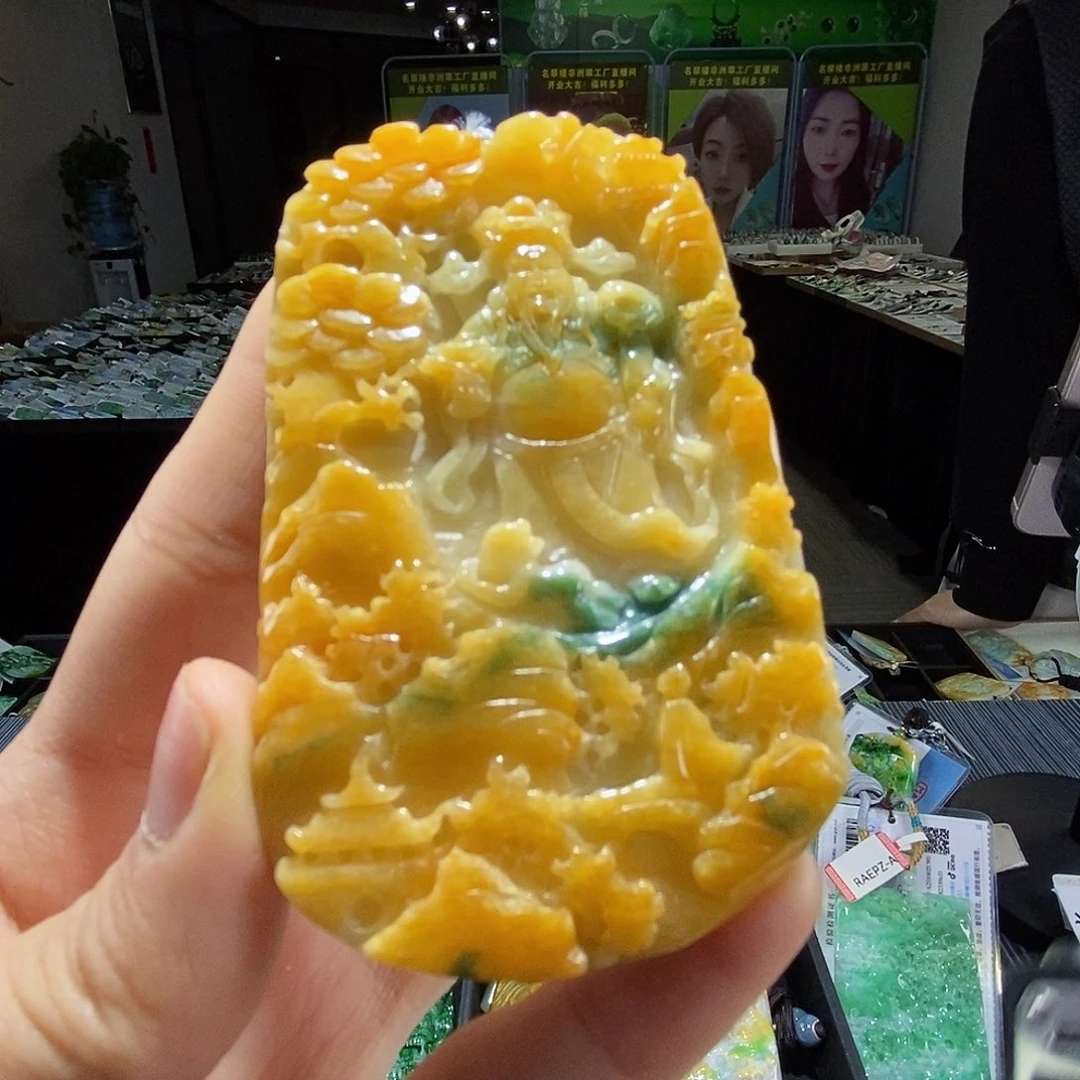 颈饰未镶嵌翡翠翡翠
