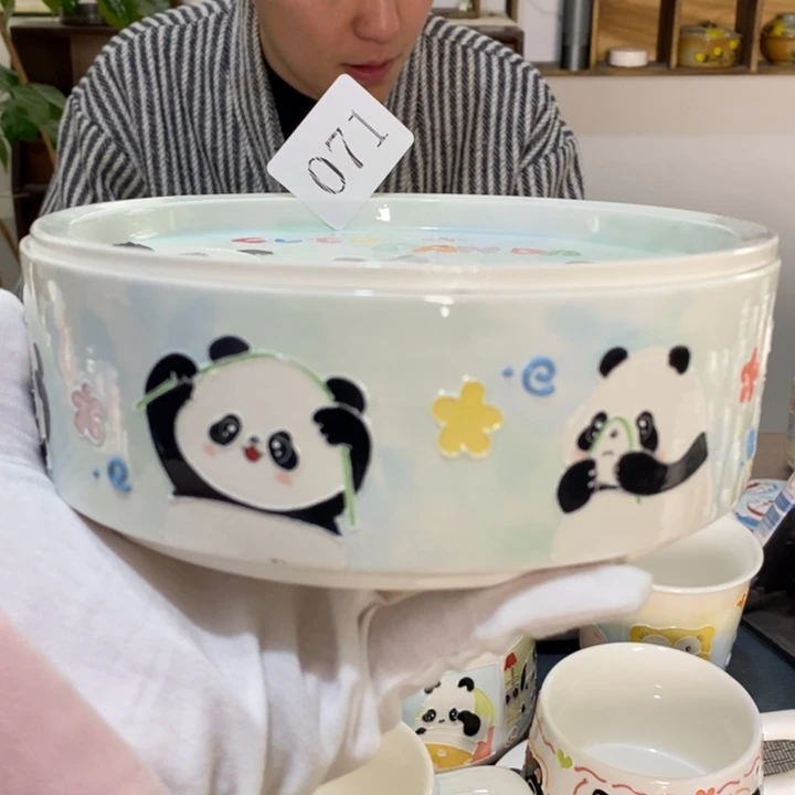 杯是**-景德镇釉下彩手绘