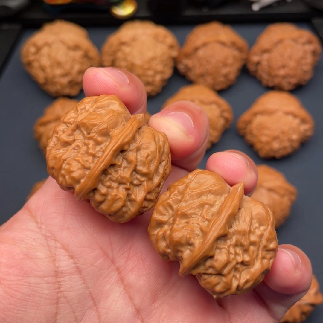 文玩核桃把件全品无修33手捻蛙