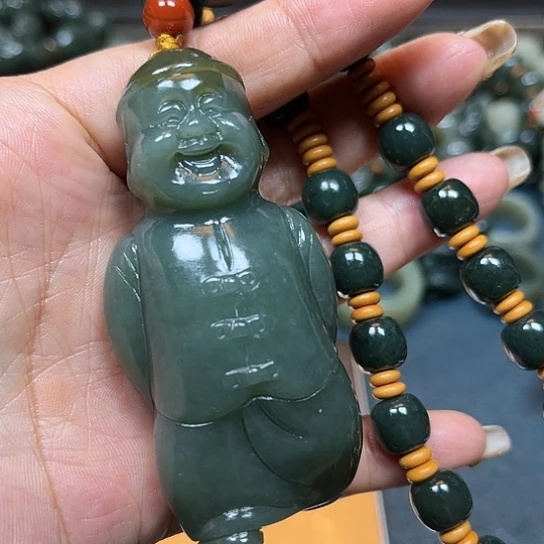 和田玉挂件未镶嵌