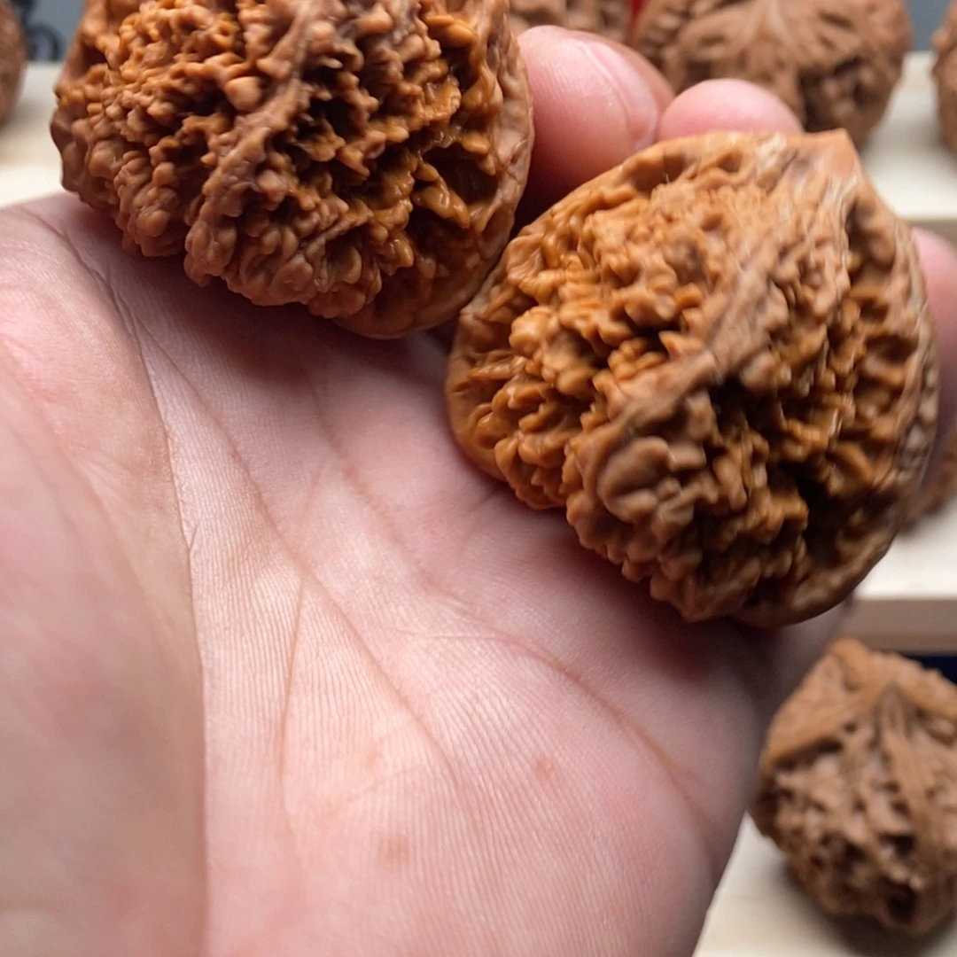 逗***生木质类满天星狮子头文玩
