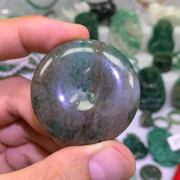 【闪购商品】独山玉未镶嵌颈饰小*合