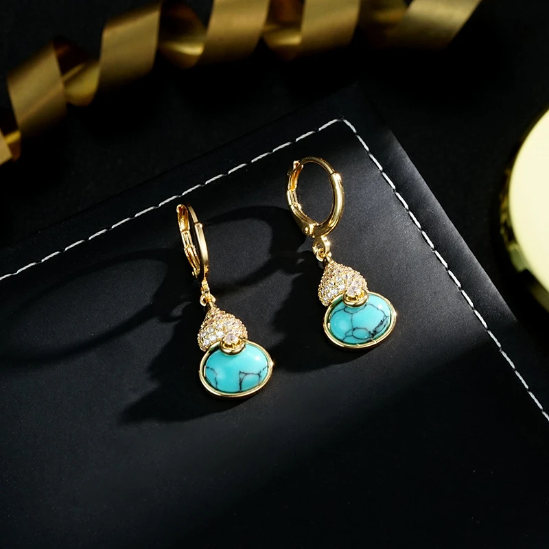 耳饰 HL329【TITI专属】新中式风经典复古葫芦耳环