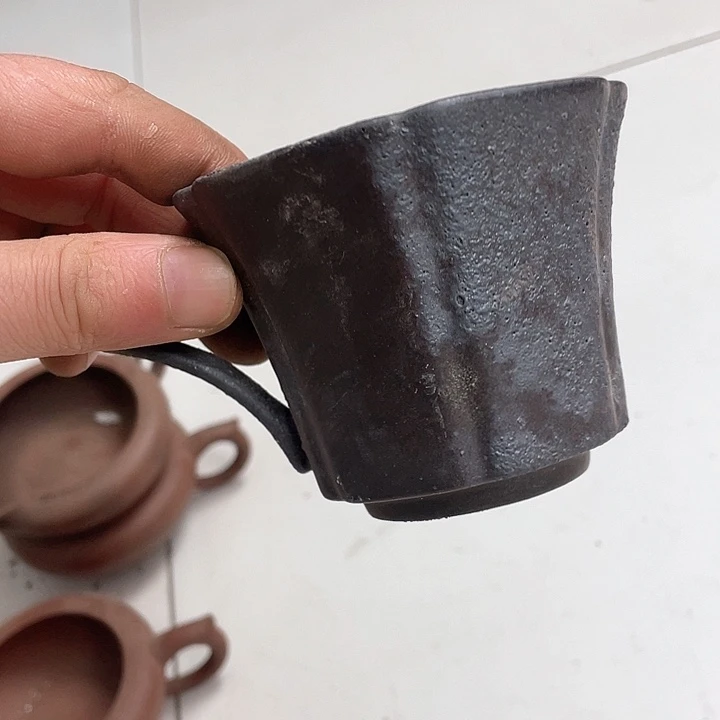 紫砂茶壶处理一把