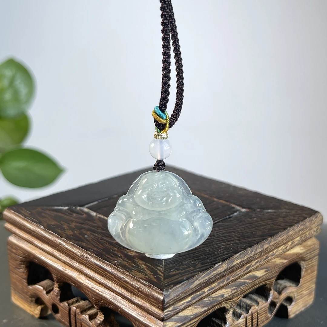 JTA28-96 天然缅甸A货翡翠 佛公