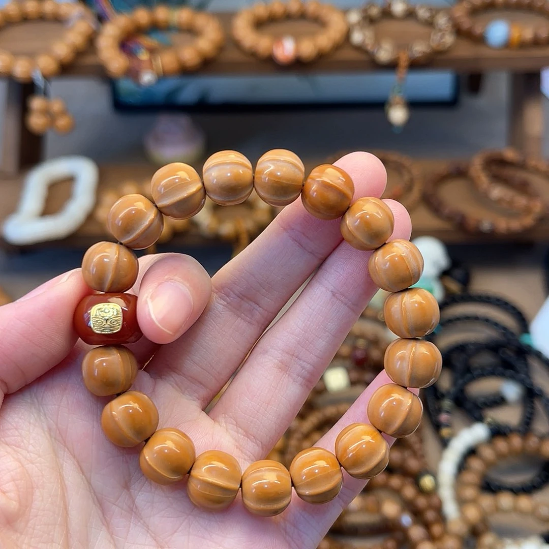 猴头核桃手串E****?搭配算盘珠