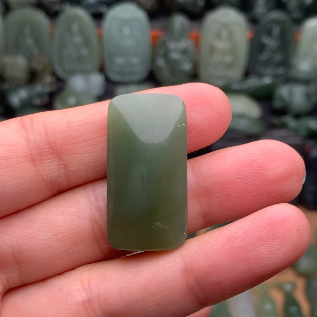 和田玉未镶嵌颈饰挂件21