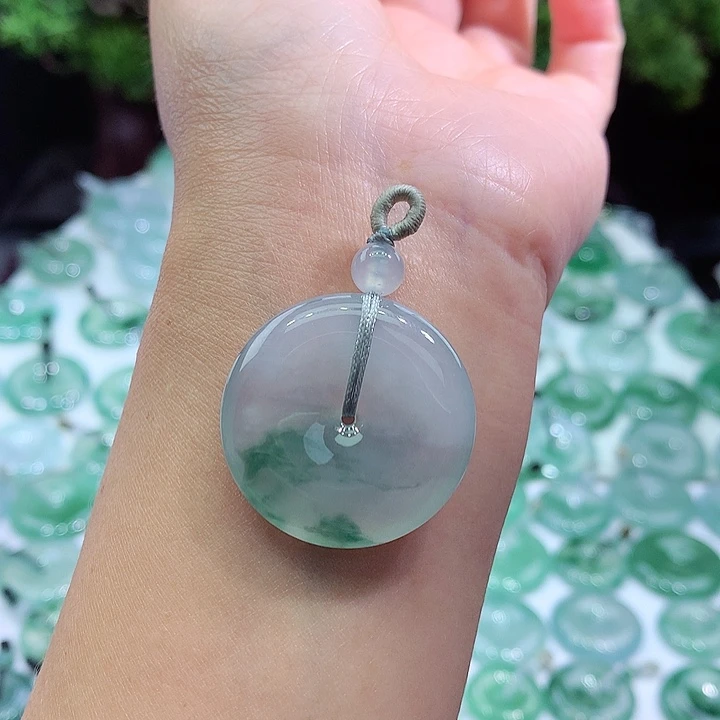 颈饰未镶嵌翡翠91尺寸29*5.7