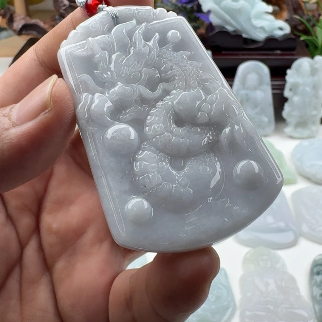 颈饰未镶嵌翡翠天然缅甸A货翡翠