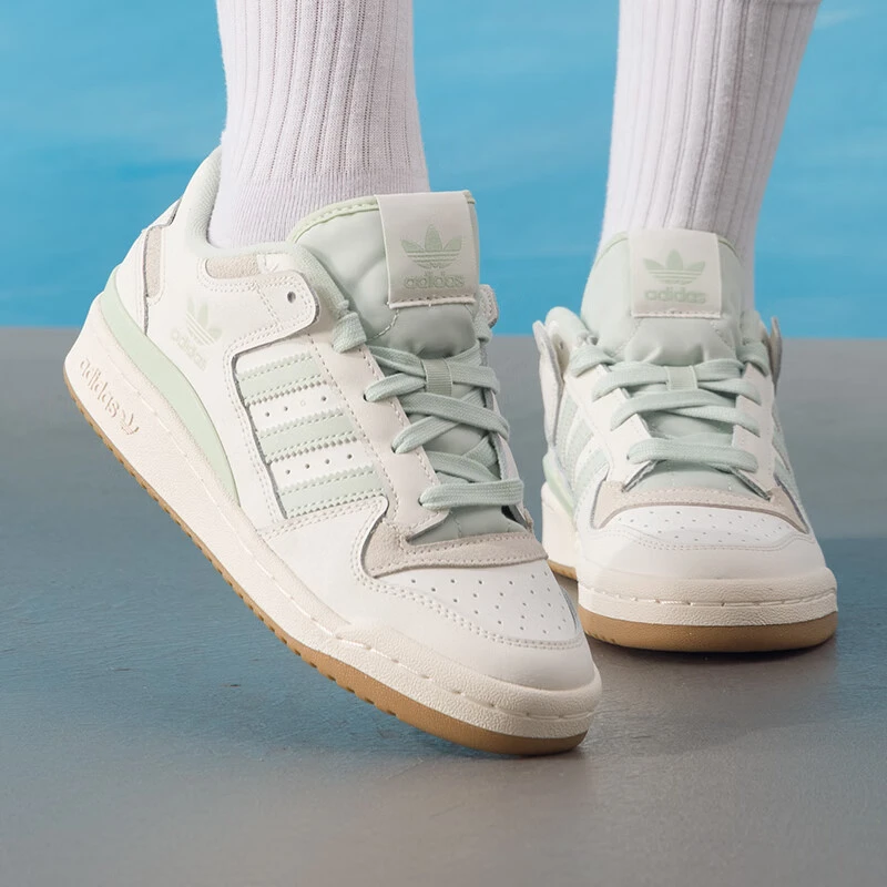阿迪达斯（adidas）女鞋FORUM LOW低帮运动鞋百搭休闲鞋板鞋JR0475