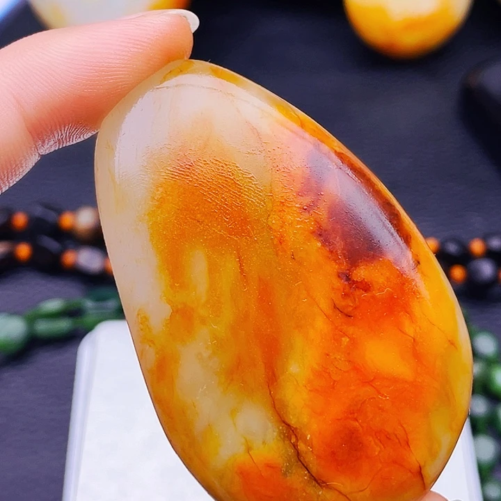 和田玉未镶嵌摆件