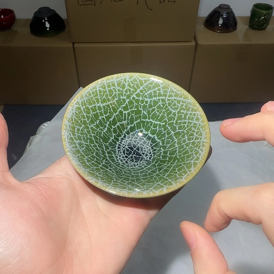 茶盏微瑕建盏，介意勿拍