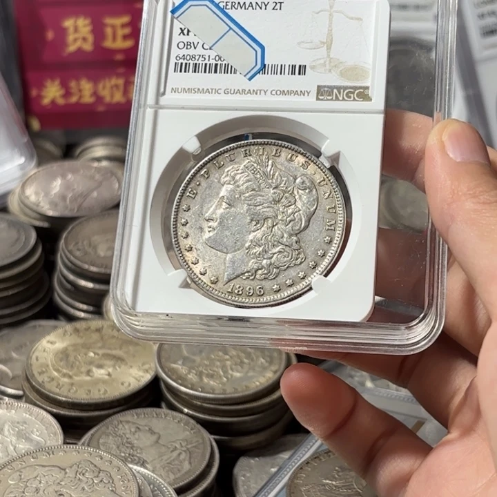深***鱼银Ag900美国一美元银币