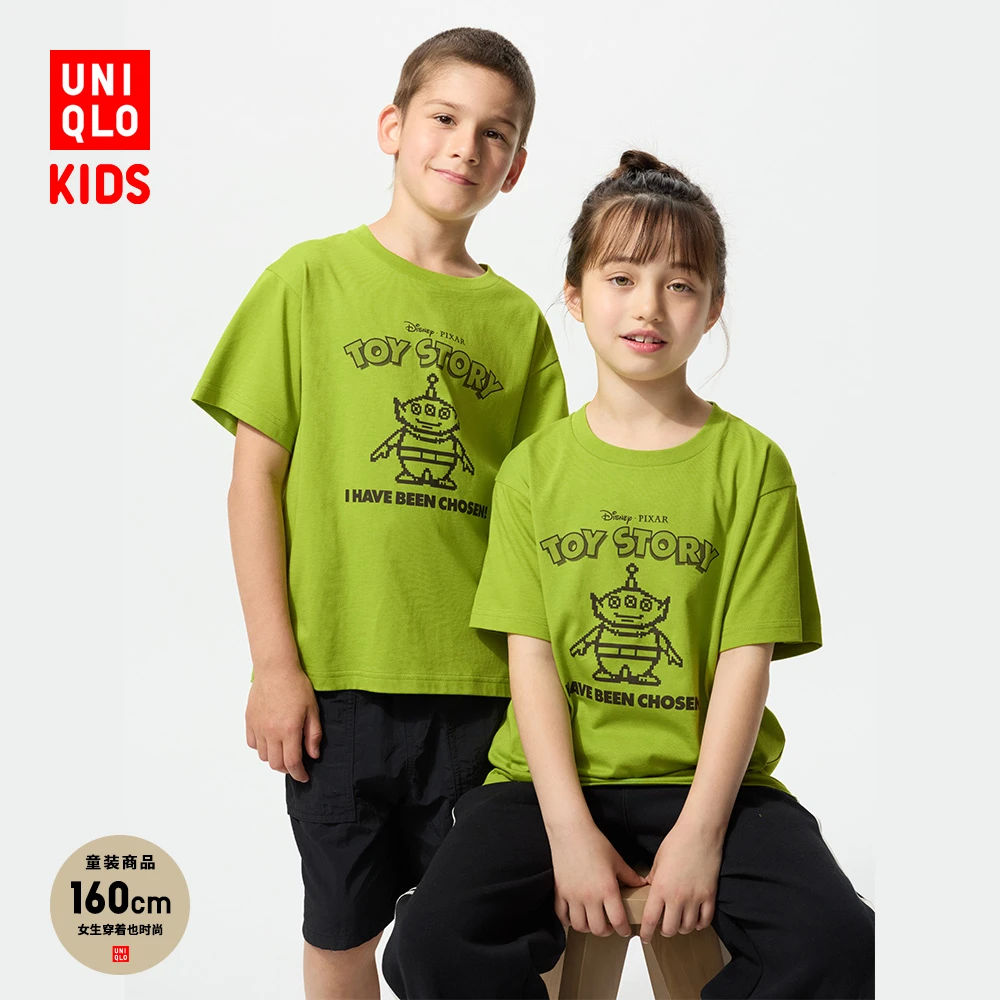 优衣库童装男童女童亲子UT 玩具总动员印花短袖T恤479950