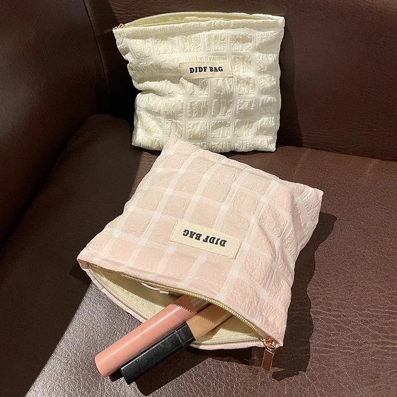 2025新款迷你云朵小号化妆包便携大容量零钱包女高级感钥匙收纳包