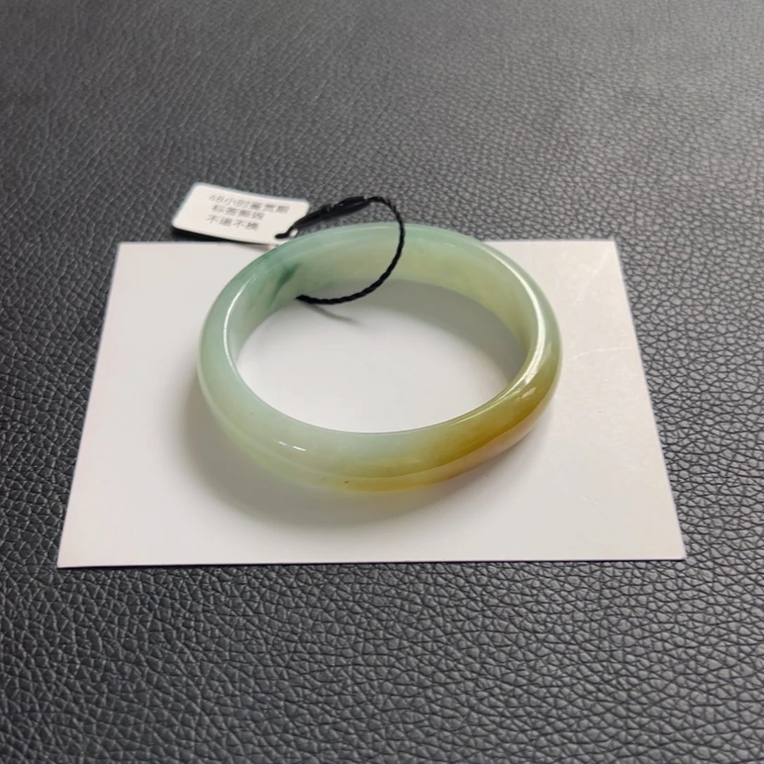 翡翠未镶嵌手镯25号贵妃