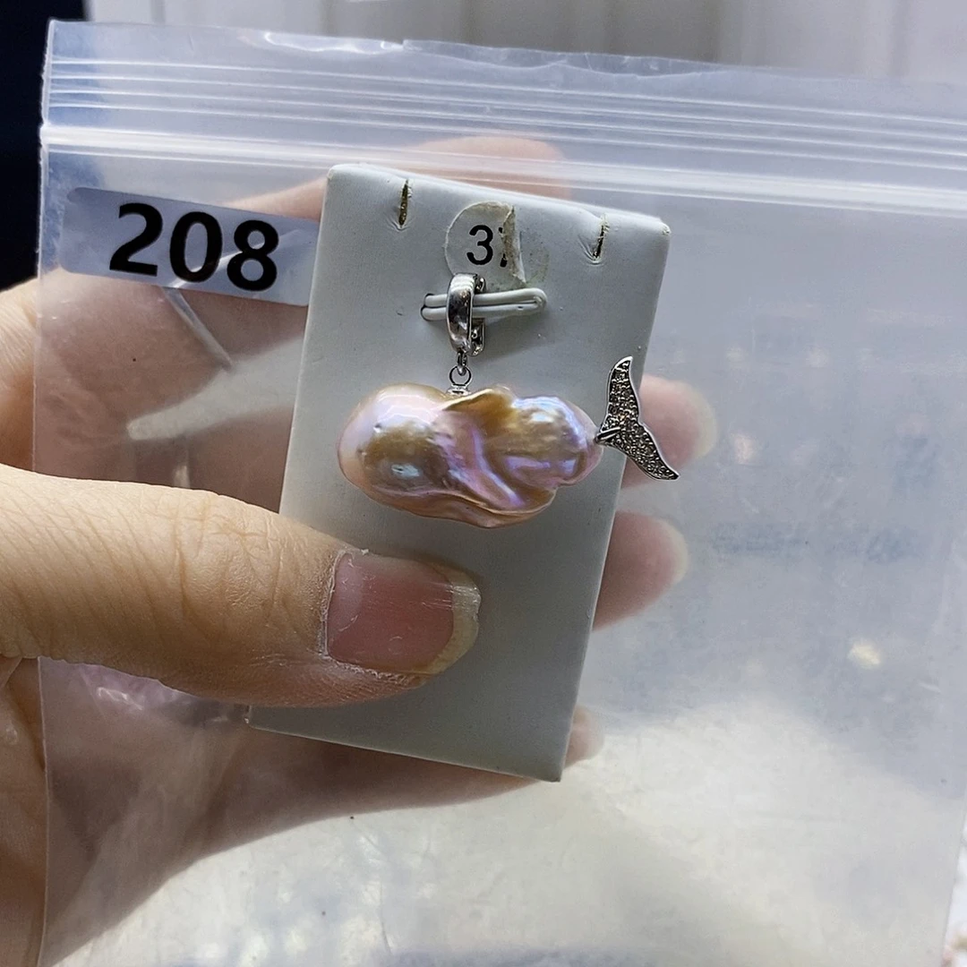 颈饰合金淡水珍珠