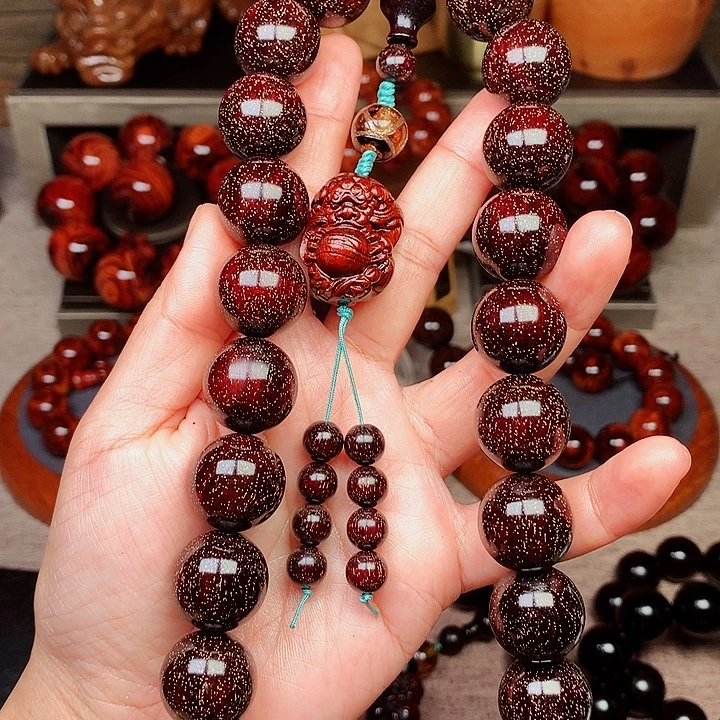 檀香紫檀（小叶紫檀）桃1.8手持