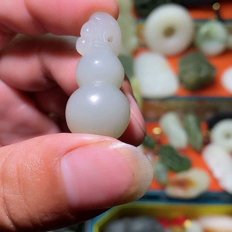 【闪购商品】未镶嵌和田玉（白玉）挂件