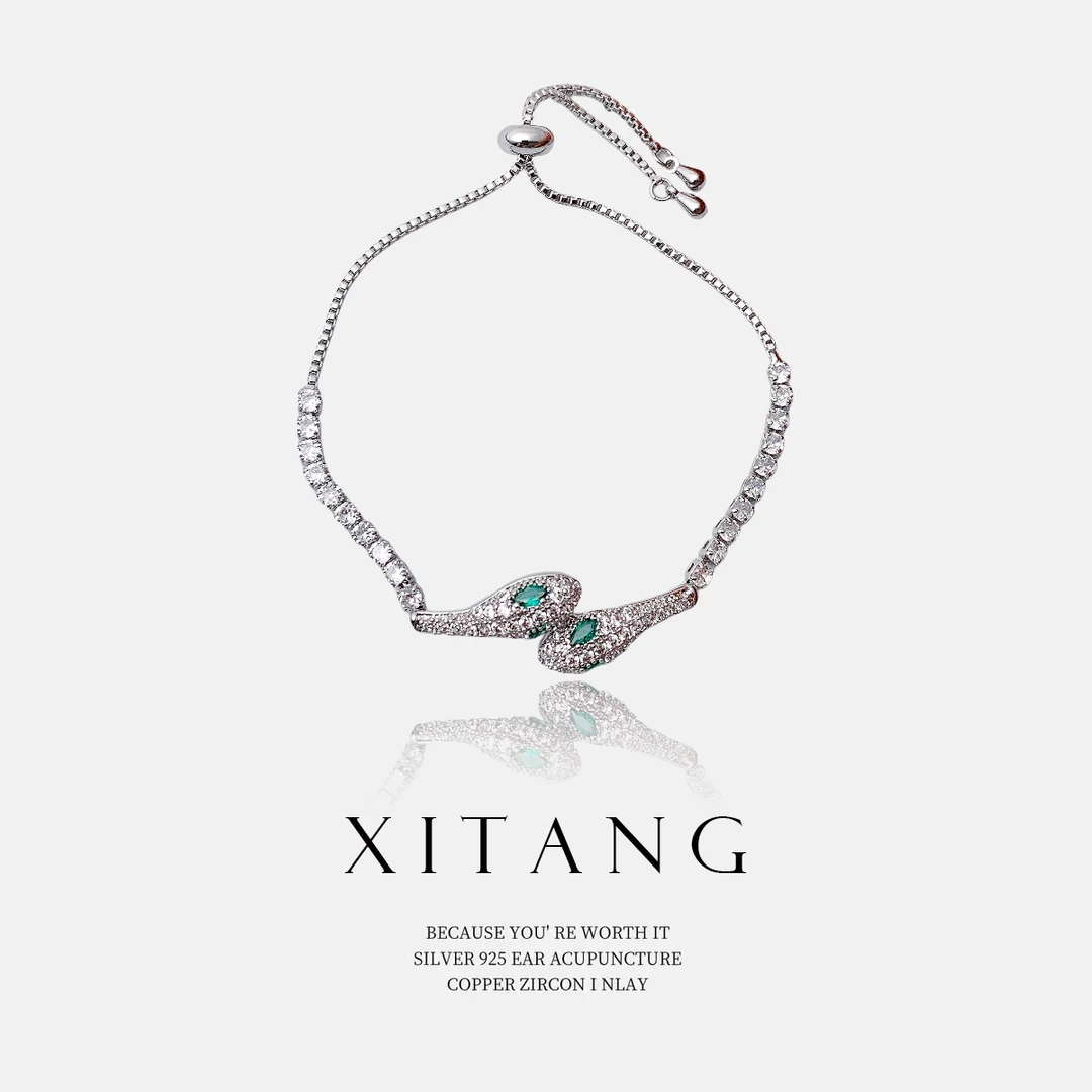 XITANG  《声声思手链》气质轻奢小众简约设计师手链8322