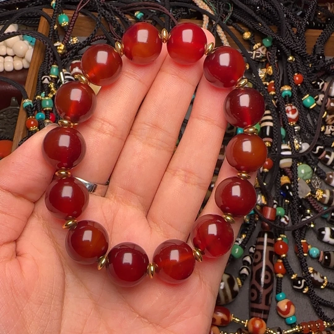 玛瑙/玉髓未镶嵌手链