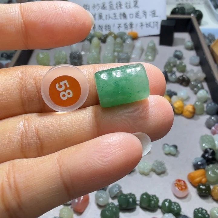 未镶嵌和田玉珠宝半成品