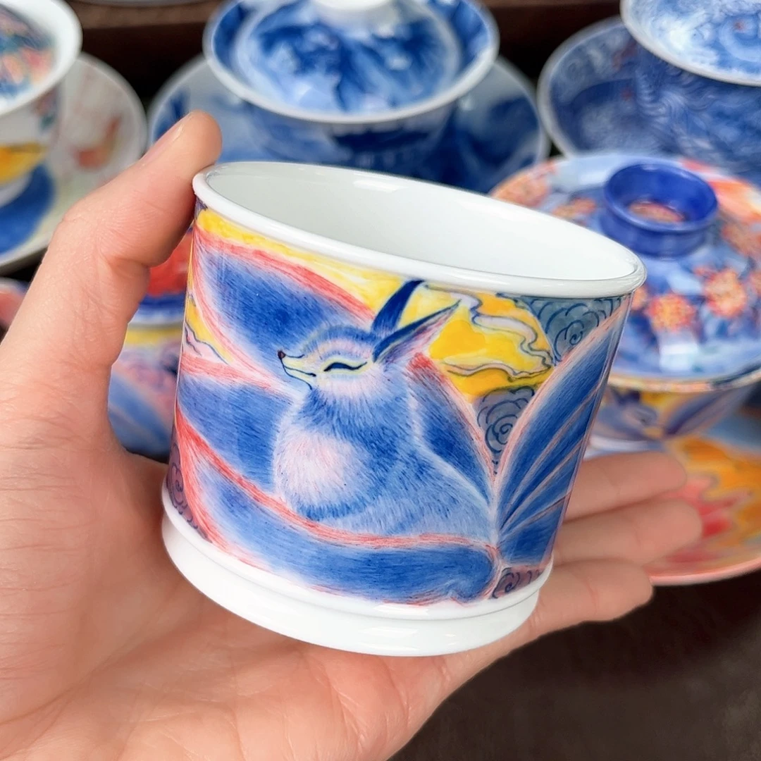 手绘高温瓷器瓷器