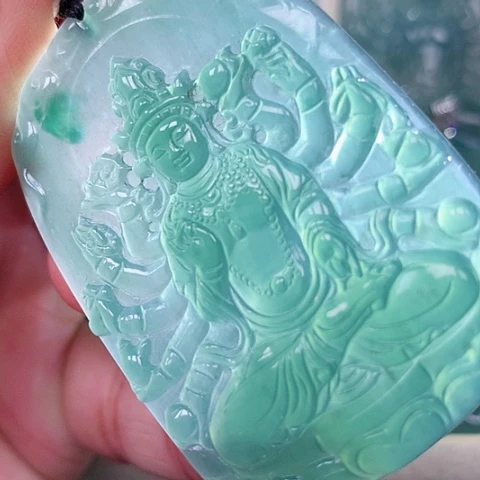 【闪购商品】翡翠未镶嵌吊坠(不含链)