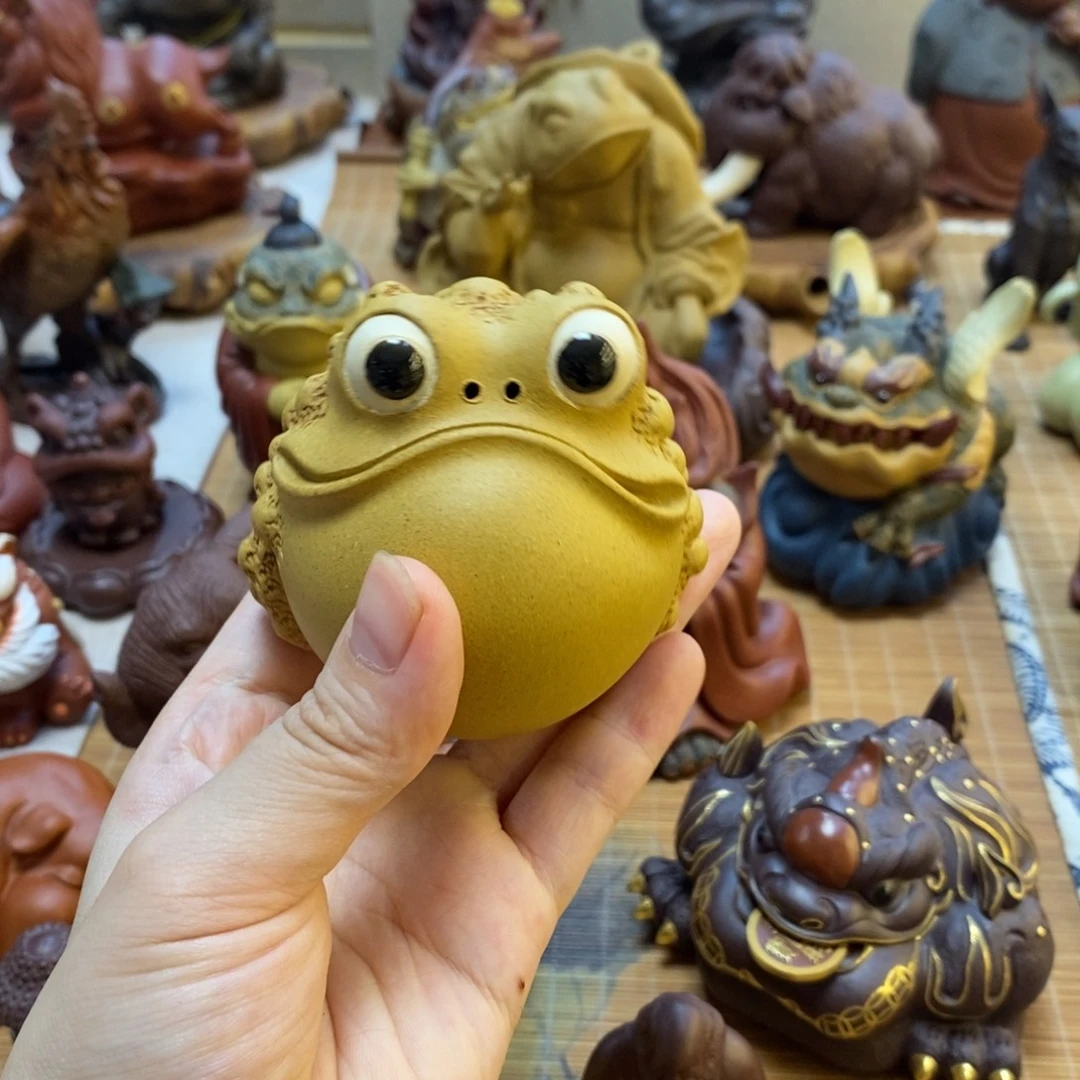 紫砂茶宠大概很久看