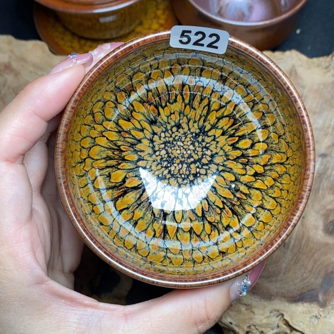 茶盏建窑建盏主人杯522