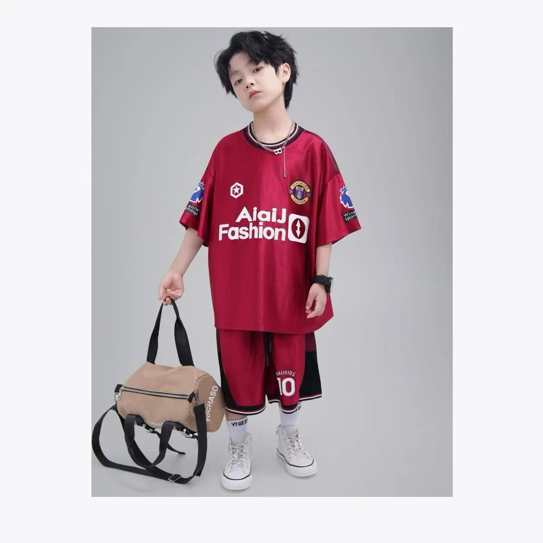 【年中清货】篮球服速干休闲套装两件套运动男童休闲亲子套装YG6224