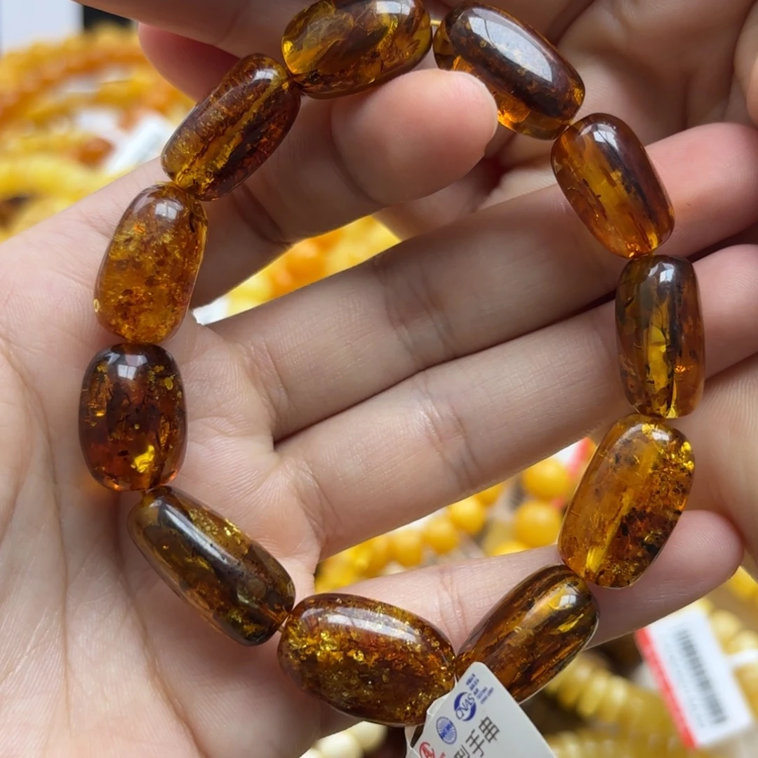 琥珀未镶嵌珠宝奇石