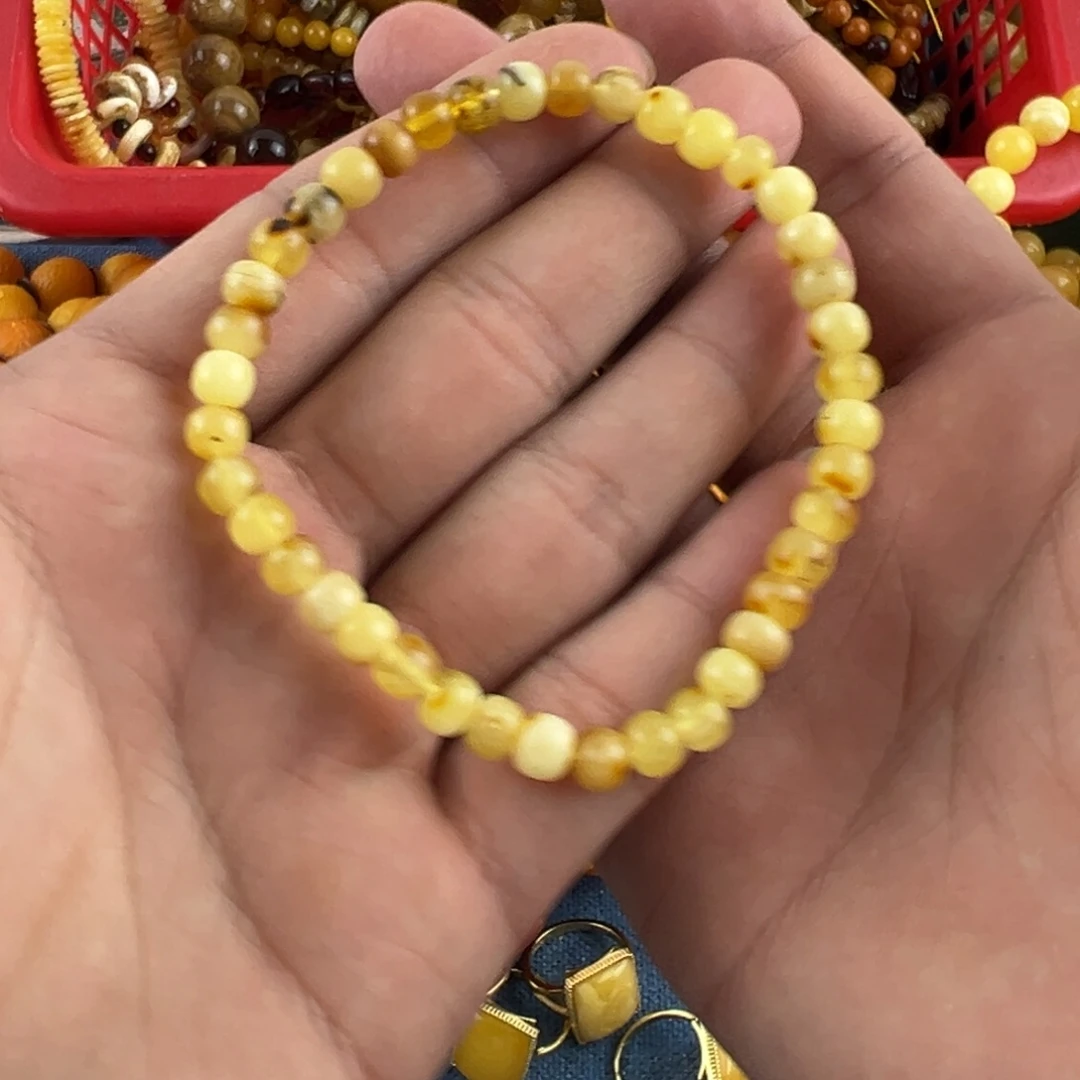 琥珀未镶嵌珠宝奇石