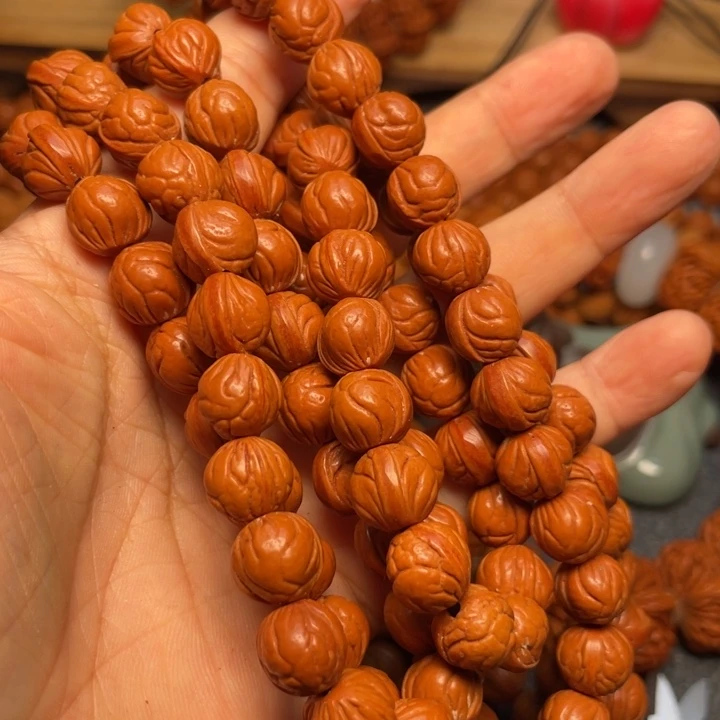 桃核手串踏****0龙纹桃核1