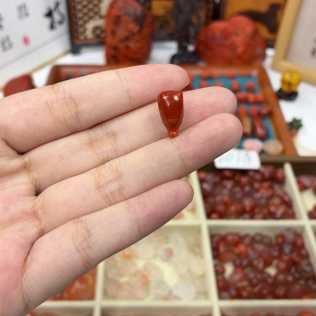 南红玛瑙未镶嵌配饰南红三通