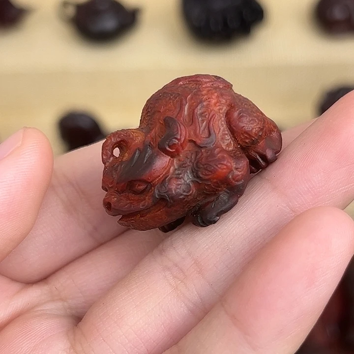 檀香紫檀（小叶紫檀）金蟾