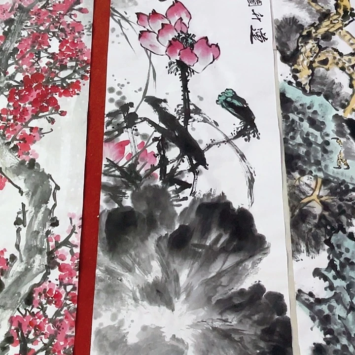 国画张圣敏先生纯手绘作品