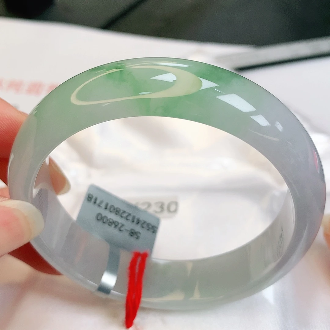 【闪购商品】翡翠手镯未镶嵌缅甸天然a货翡翠