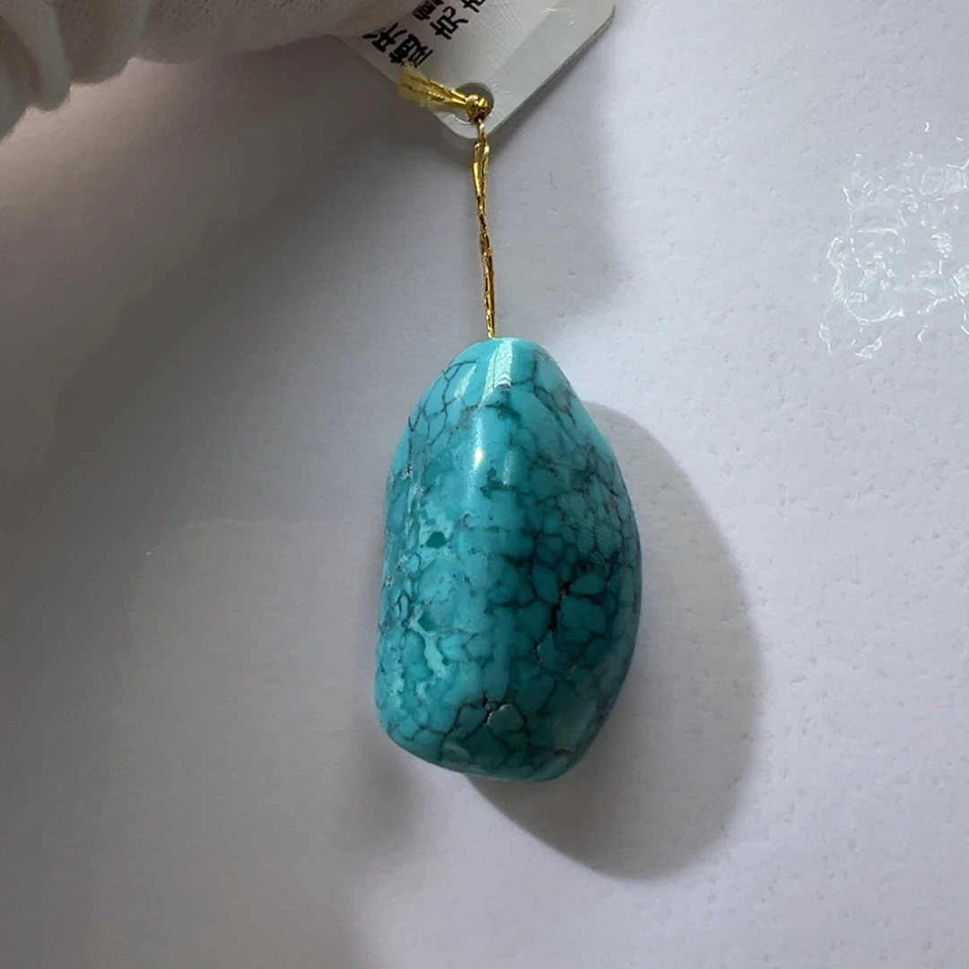 绿松石未镶嵌挂件