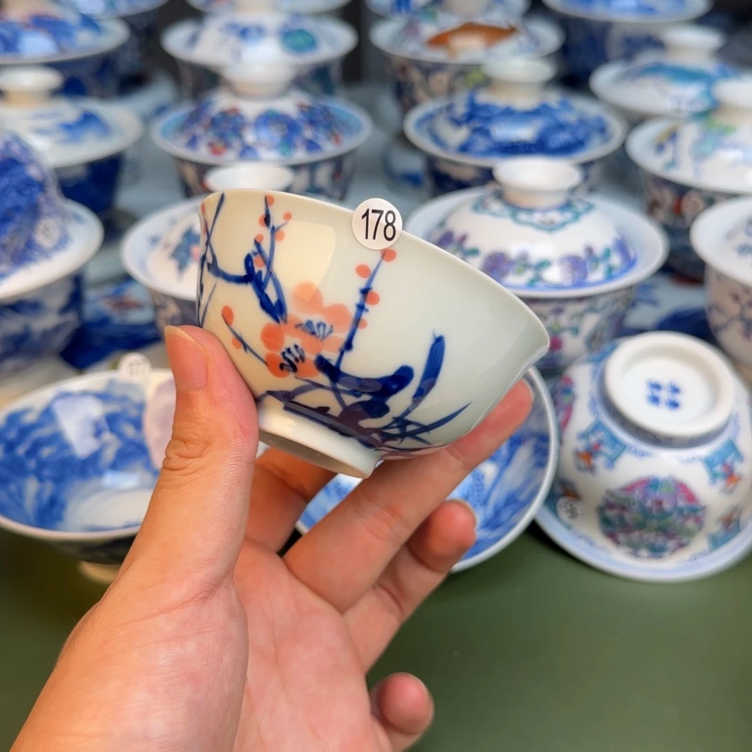 彦祖纯手工手绘茶具178